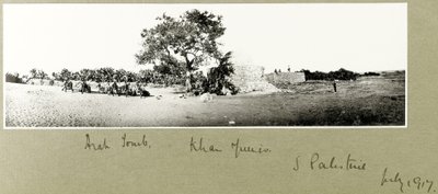 Arab tomb, Khan Yunis, South Palestine by Capt. Arthur Rhodes